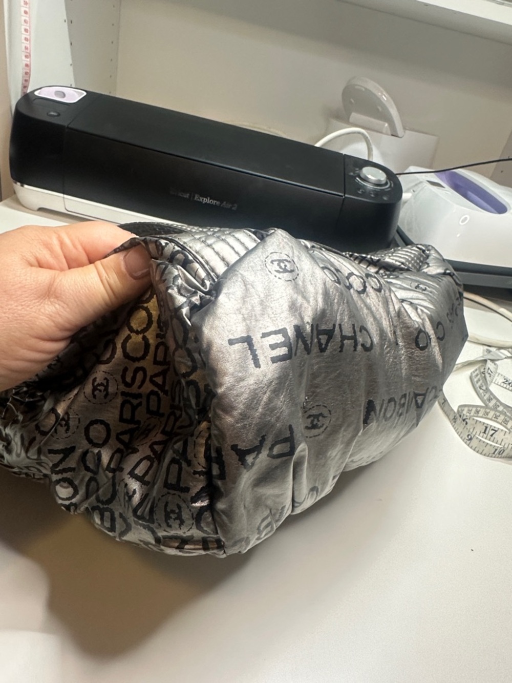 Chanel Nylon Zip Tote - Picture 4 of 7